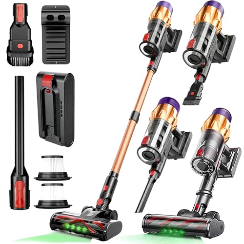 Retoo Stielstaubsauger Beutellos 550W, Staubsauger 50000PA, LED, Handstaubsauger Tankinhalt 1,5L, 2200mAH, Hand und Vertikal für Hartböden Teppiche Tierhaare Vacuum Cleaner 1 Retoo Stielstaubsauger Beutellos 550W, Staubsauger 50000PA, LED, Handstaubsauger Tankinhalt 1,5L, 2200mAH, Hand und Vertikal für Hartböden Teppiche Tierhaare Vacuum Cleaner
