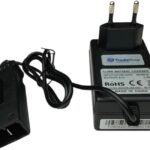 Trade-Shop 18V Li-Ion Ladegerät Netzteil Ladestation kompatibel mit Gardena 9839, 9839-20, 9840, 9840-20, BLi-18 ersetzt 8833-20