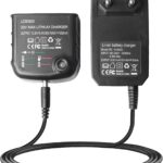 SPORWAY 18V/20V Ladegerät Kompatibel mit Black & Decker: 18V/20V Lithium-Ionen-Ladegerät BL2018 BL2018-XJ BL1518 LBXR20-OPE LBXR20 LB20 LBX20 LBX4020 LB2X4020 LBXR2020-OPE BL1514 LBXR16