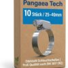 Edelstahl Schlauchschellen 25-40 mm 10 Stück - Profi Qualität nach DIN 3017 (W2) für Pool, Teich und Garten 7 61BAjVvHyqL. AC SL1024