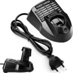 Ladegerät für Bosch, Professional 10.8V-12V AL1115CV AL1130CV Akkus Schnellladegerät（EU-Stecker）