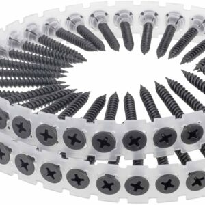 SCREW REBEL Magazinierte Schnellbauschrauben Feingewinde 3,9 x 35 mm - 1.000 Stück, Magazinschrauben, PH2