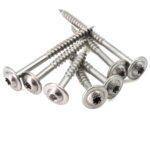Tellerkopfschrauben 5,0 x 40 mm (50 Stück) Edelstahl A2 mit Torx-Antrieb (TX 25) und ETA Zulassung (Holzbauschrauben)