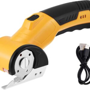 Cardboard Cutter Electric Cordless Scissors Gym Pin with 8 mm Diameter for Weight Plates 30 mm and 50 mm with Magnetic Safety Lock for Home and Professional Gyms (Gelb)