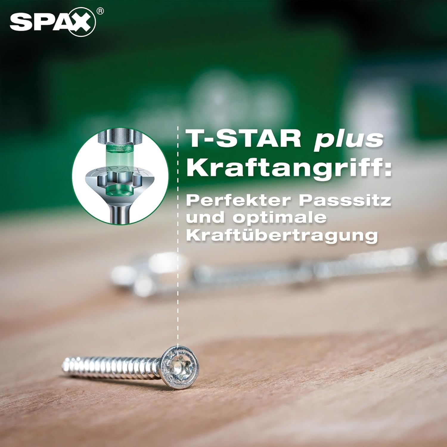 SPAX Universalschraube 3 x 20 mm, 180 Stück - Holzschrauben, Vollgewinde, Senkkopf, T-STAR plus T20, 4CUT Spitze, WIROX Beschichtung - 8000000286797 – Bild 4