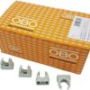 OBO 100x Bettermann M20 Quick-Schellen | Klemmschelle | Rohrschelle | anreihbar | lichtgrau | 20mm | 100 Stück 3 61m9vxDra4L. AC SL1000