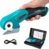 Cardboard Cutter Electric Cordless Scissors Gym Pin with 8 mm Diameter for Weight Plates 30 mm and 50 mm with Magnetic Safety Lock for Home and Professional Gyms (Blau) 3 716yOyVe6JL. AC SL1500
