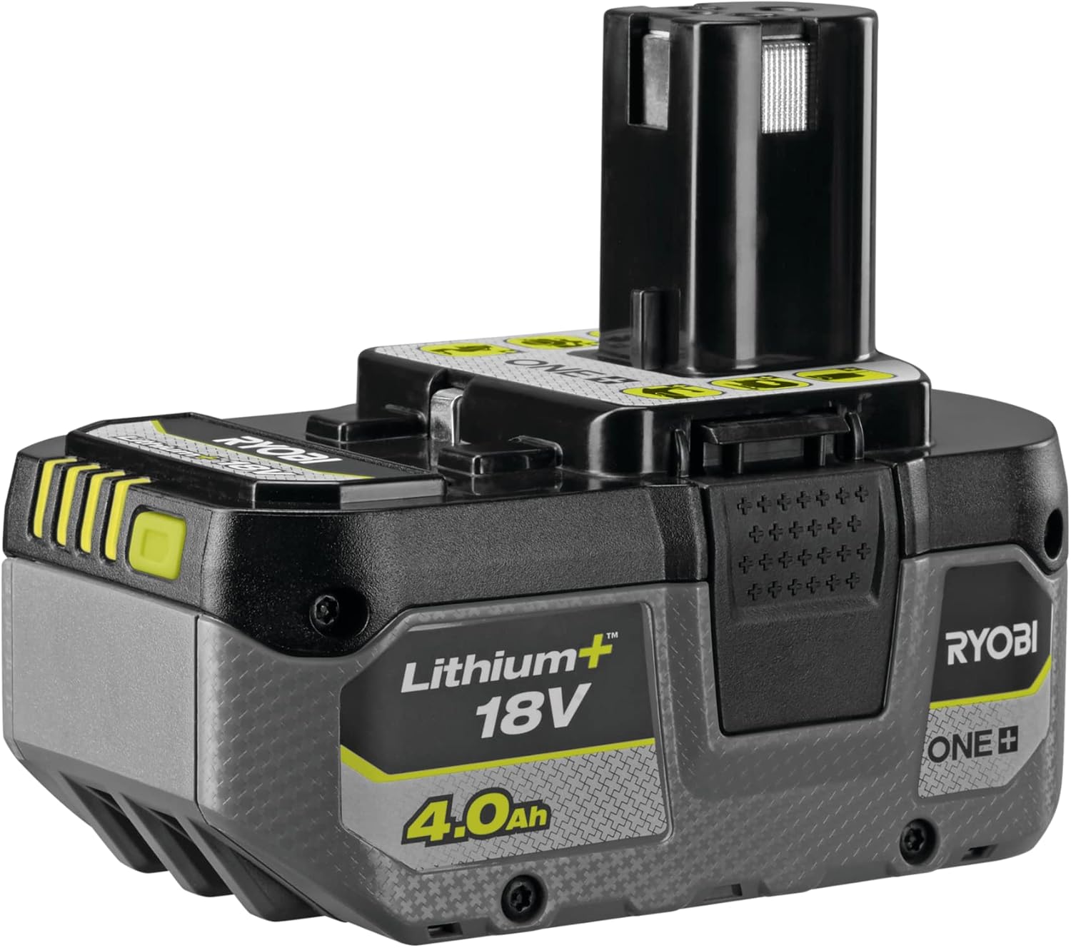 RYOBI 18 V ONE+ HP 4,0 Ah Lithium+ Akku RB1840X, IntelliCell-Technologie, Stoßschutz