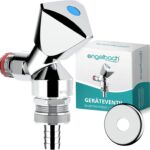 Engelbach® Universal Geräteventil selbstdichtend - für Waschmaschine, Spülmaschine & Co. - Geräteanschlussventil mit Rückflussverhinderer & Rohrbelüfter