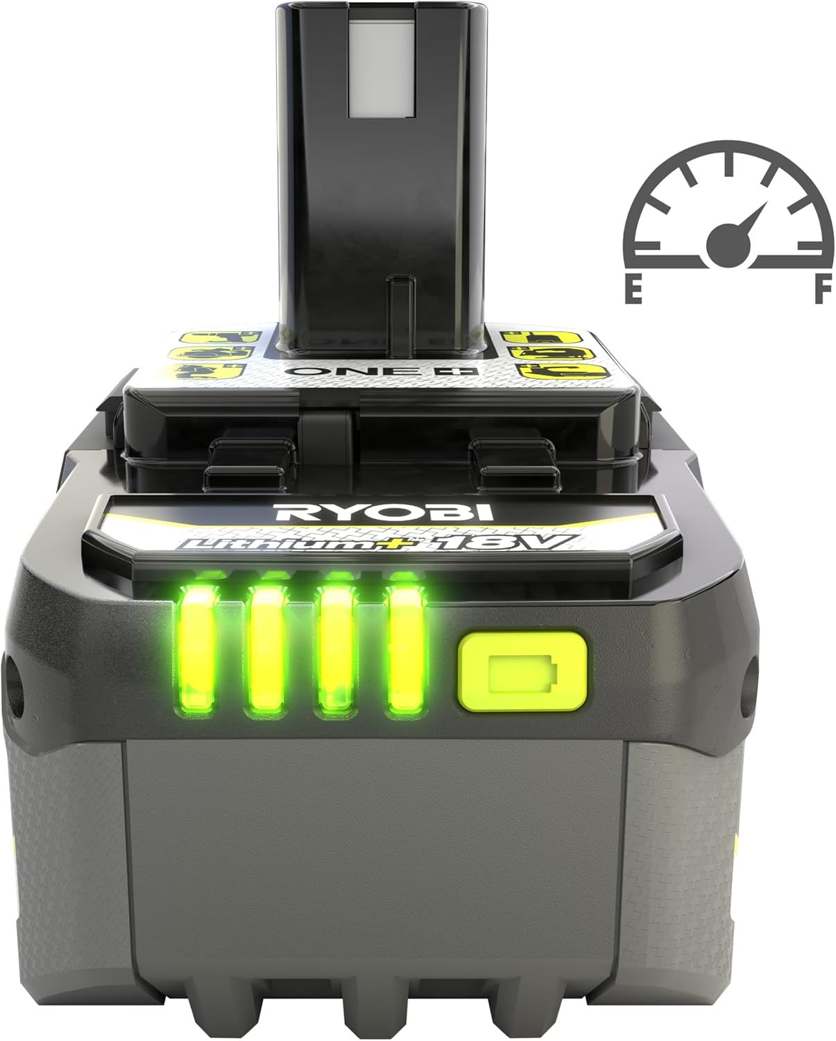 RYOBI 18 V ONE+ HP 4,0 Ah Lithium+ Akku RB1840X, IntelliCell-Technologie, Stoßschutz – Bild 3