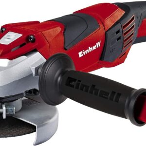 Einhell Winkelschleifer TE-AG 125 CE (1100 W, Scheibe Ø 125 mm, Konstantelektronik, Schutzhaube, Schlüssel im verstellbaren Zusatzhandgriff, ohne Trennscheibe)