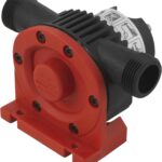 wolfcraft Bohrmaschinen Pumpe - Selbstansaugende Wasserpumpe - 3000 l/h - ideal als Gartenpumpe oder zum Auspumpen von Pools, Wasserbetten, Fässern - Made in Europe - 2207000