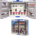 HARDELL Kit 508-teilig für Rotationswerkzeuge, kompatibel mit Dremel. Zubehör mit 1/8 Zoll (3,2 mm) zum Schleifen, Bohren, Polieren, Schnitzen und Gravieren. Vielseitig und umfangreich!