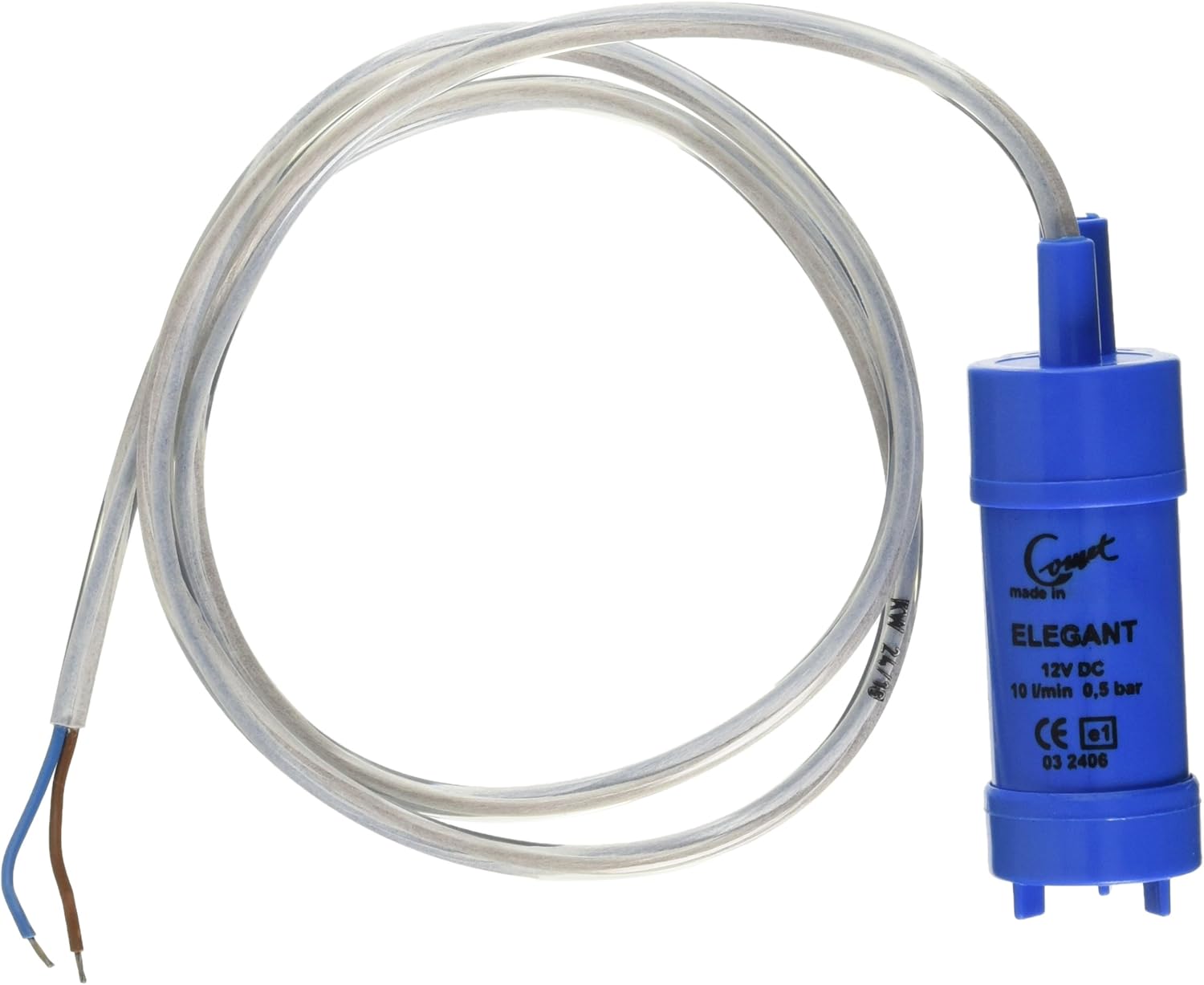 Comet 25732 Tauchpumpe Elegant 12 V 10 l 0,5 bar lose, Grau