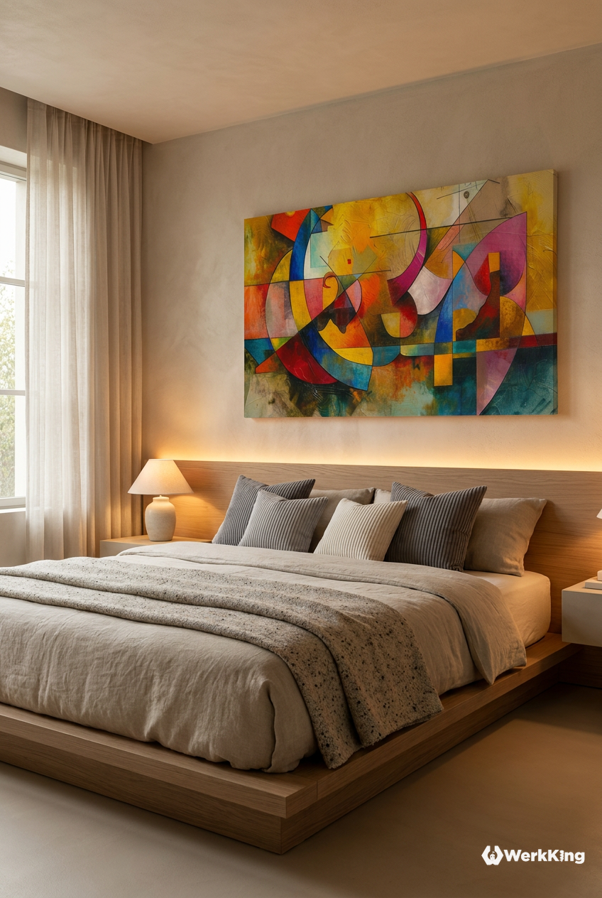 Lichtkonzept: Schlafzimmer minimalistisch beleuchten