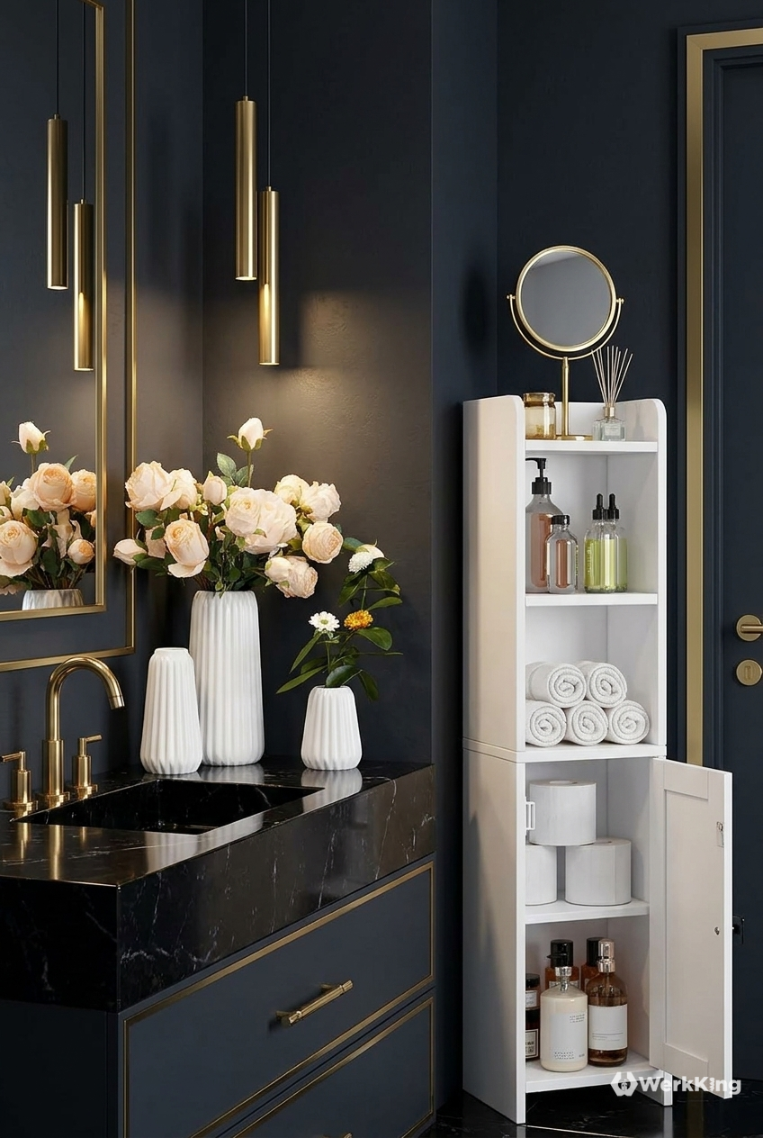 Kleine Black & Gold Details