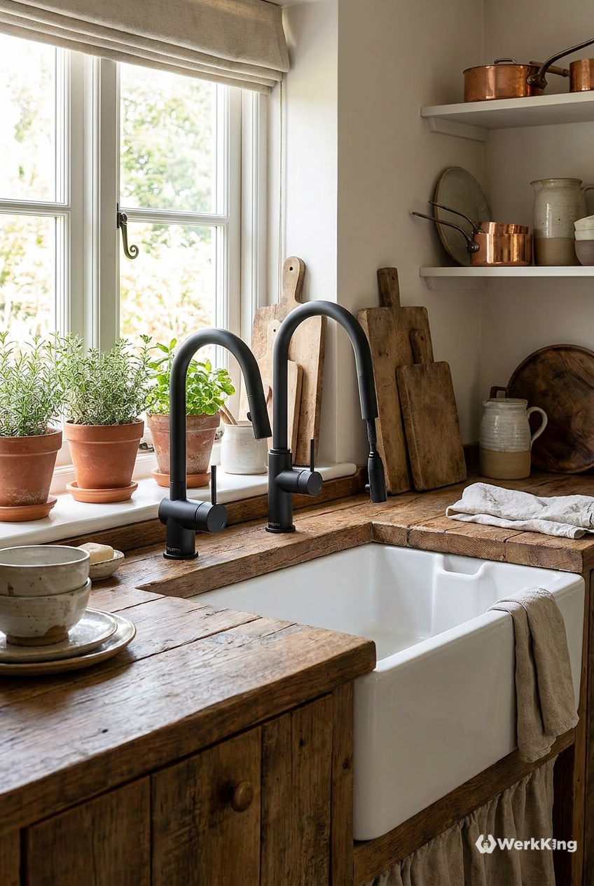 Der Farmer-Waschbecken-Look