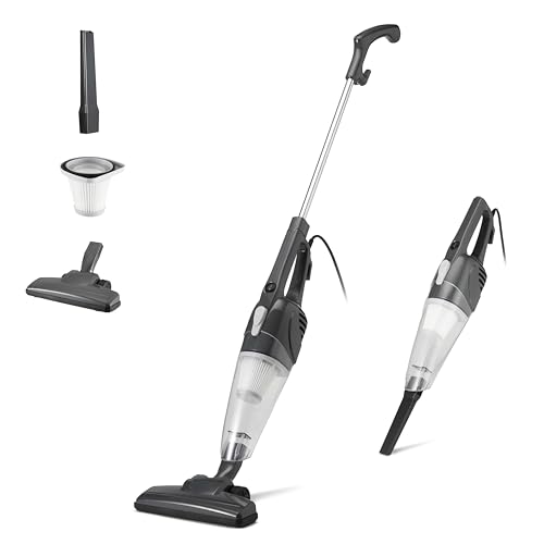 Amazon Basics Stielstaubsauger, 2-in-1-Gerät mit Kabel, ECO-Motor, Austauschbar Filter, geringes Gewicht, Schwarz 1 Amazon Basics Stielstaubsauger, 2-in-1-Gerät mit Kabel, ECO-Motor, Austauschbar Filter, geringes Gewicht, Schwarz