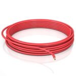 DCSk Fahrzeugleitung - 16mm² - 10m - FLRY B asymmetrisch - 16 mm² - KFZ Kabel Litze - Rot - 16mm2