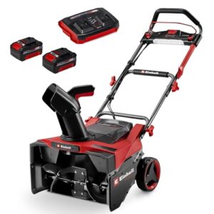 Einhell Professional Akku-Schneefräse GP-ST 36/53 Li E BL Power X-Change (36 V, 53 cm Arbeitsbreite, max. 33 cm Schneehöhe, inkl. Reinigungsspatel, inkl. 2X 4,0Ah Akku & Twincharger)