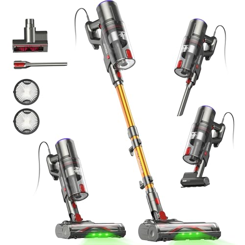 FAMIVAC Staubsauger mit Kabel, 65KPa & 600W Konstante Saugkraft, Staubsauger Beutellos mit Matratzenbürste, 7m Kabel, Selbststehend, Anti-Tangle-Bürste, 1,5L Behälter für Hartböden Teppiche Tierhaare 1 FAMIVAC Staubsauger mit Kabel, 65KPa & 600W Konstante Saugkraft, Staubsauger Beutellos mit Matratzenbürste, 7m Kabel, Selbststehend, Anti-Tangle-Bürste, 1,5L Behälter für Hartböden Teppiche Tierhaare