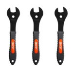 SpinPro Fahrrad-Konusschlüssel-Set, 7-teilig, 13, 14, 15, 16, 17, 18, 19 mm, Radnaben-Achsmutter Montage und Demontage