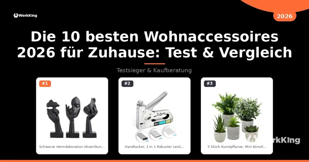 Die 10 besten Wohnaccessoires 2026 für Zuhause: Test & Vergleich