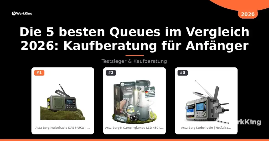 Die 5 besten Queues im Vergleich 2026: Kaufberatung für Anfänger