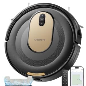 Vexilar W8 Saugroboter mit Wischfunktion, 2600Pa & 130 Min Laufzeit Staubsauger Roboter, Gyroskop-Navigation, Anti-Tangle Direktabsaugung, App/Alexa/Siri, Staubsaugroboter für Tierhaare & Hartböden