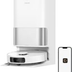 dreame L40 Ultra A Saugroboter mit Wischfunktion,dualem System gegen aufgewickelte Haare, 24.000 Pa Saugkraft, 10,5 mm Moppanhebung, Mopp-Selbstreinigung und intelligenter Hindernisvermeidung