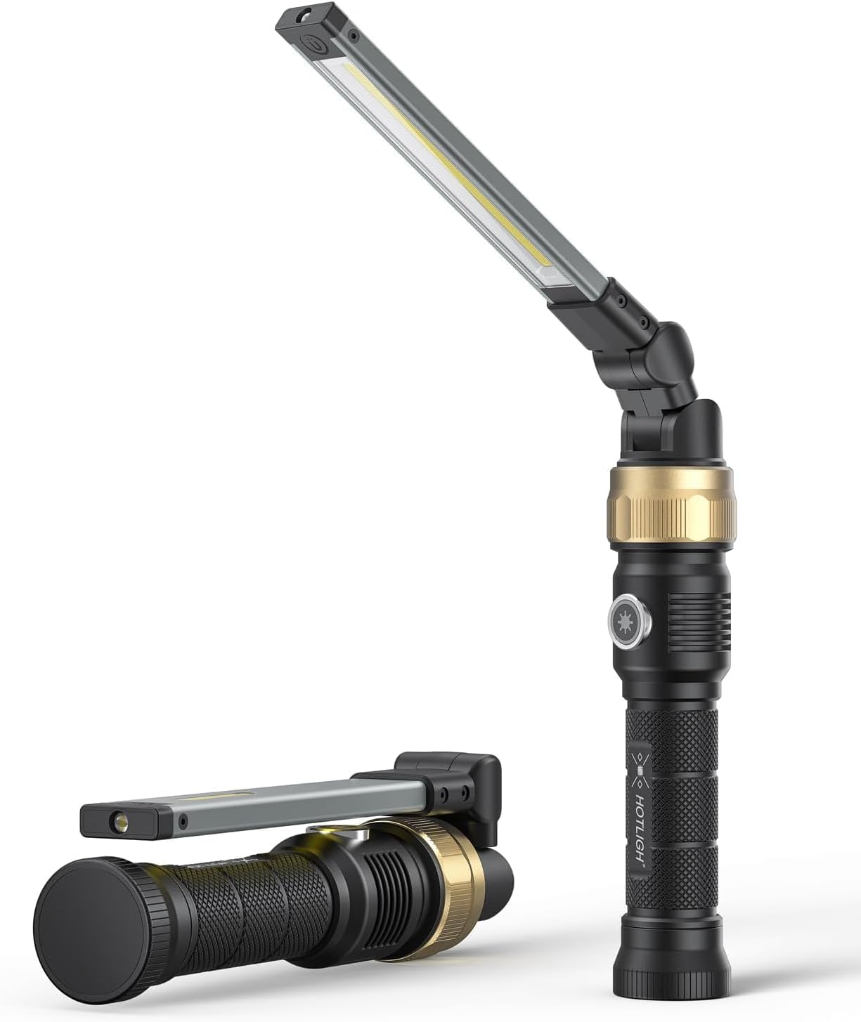 HOTLIGH Werkstattlampe – 5000 mAh Arbeitsleuchte LED Akku mit um 360° drehbarem, faltbarem Design, 1200 Lumen LED Werkstattlampe, 3 Leuchtmodi Inspektionslampe für Autoreparaturen/Notfälle, 1PC 1 HOTLIGH Werkstattlampe – 5000 mAh Arbeitsleuchte LED Akku mit um 360° drehbarem, faltbarem Design, 1200 Lumen LED Werkstattlampe, 3 Leuchtmodi Inspektionslampe für Autoreparaturen/Notfälle, 1PC