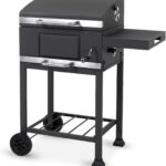 tepro Holzkohlegrill (Grillwagen) Toronto Basic, Grillfläche: ca. 52 x 36 cm, BBQ mit Deckel, Maße ca. 89,5 x 60,5 x 103,3 cm