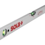 SOLA AV Wasserwaage 100cm - Präzise Wasserwaage für Profis, Patentierte SOLA-FOCUS Libellen, Bessere Ablesbarkeit bei Dämmerlicht, Robustes Aluminiumprofil, 30 Jahre Dichtheitsgarantie