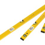 STABILA Wasserwaage im Set - PRIME SET 70-3-teiliges Wasserwaagen Set: 100 cm / 60 cm / 30 cm, Horizontal & Vertikal Libelle, Kunststoff-Endkappen, Made in Germany