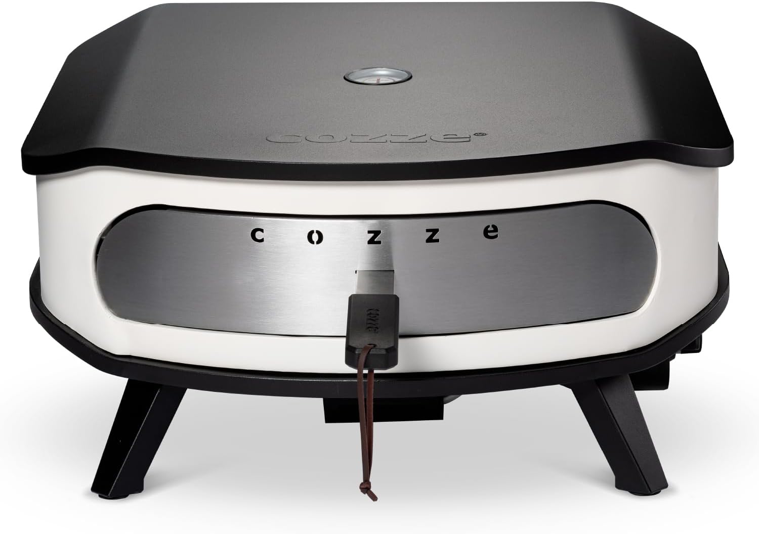 cozze® 17" Gas-Pizzaofen mit rotierendem Pizzastein | LED & Tür | 50 mbar | inkl. Regler & 1,1 m Gasschlauch | Ø42,5 cm Stein | Outdoor Pizzaofen | Perfekt für knusprige Pizzen 2 cozze® 17" Gas-Pizzaofen mit rotierendem Pizzastein | LED & Tür | 50 mbar | inkl. Regler & 1,1 m Gasschlauch | Ø42,5 cm Stein | Outdoor Pizzaofen | Perfekt für knusprige Pizzen – Bild 2