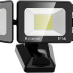 LED Strahler Außen 120W, 12000lm LED Flutlicht Außenleuchte, 4500K Warmweiß IP66 Außen Sicherheitsbeleuchtung für Garten, Garage, Haus, Hof.