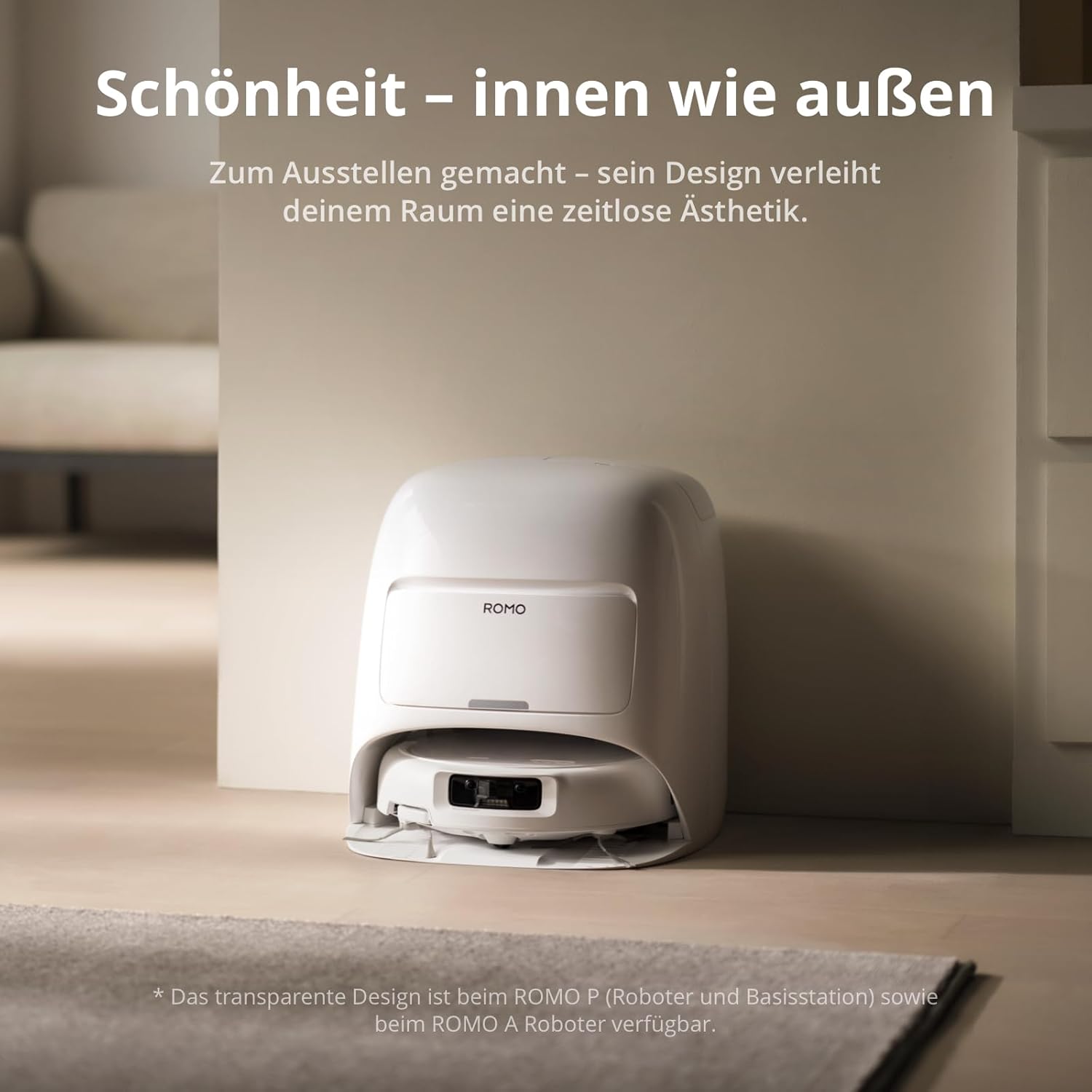 DJI ROMO S Saugroboter mit Wischfunktion, 25.000 Pa Saugkraft, Hinderniserkennung auf Drohnen-Niveau, Anti-Verwicklungsbürste, Selbstreinigende Basisstation, 200 Tage wartungsfrei, Weiß 3 DJI ROMO S Saugroboter mit Wischfunktion, 25.000 Pa Saugkraft, Hinderniserkennung auf Drohnen-Niveau, Anti-Verwicklungsbürste, Selbstreinigende Basisstation, 200 Tage wartungsfrei, Weiß – Bild 3