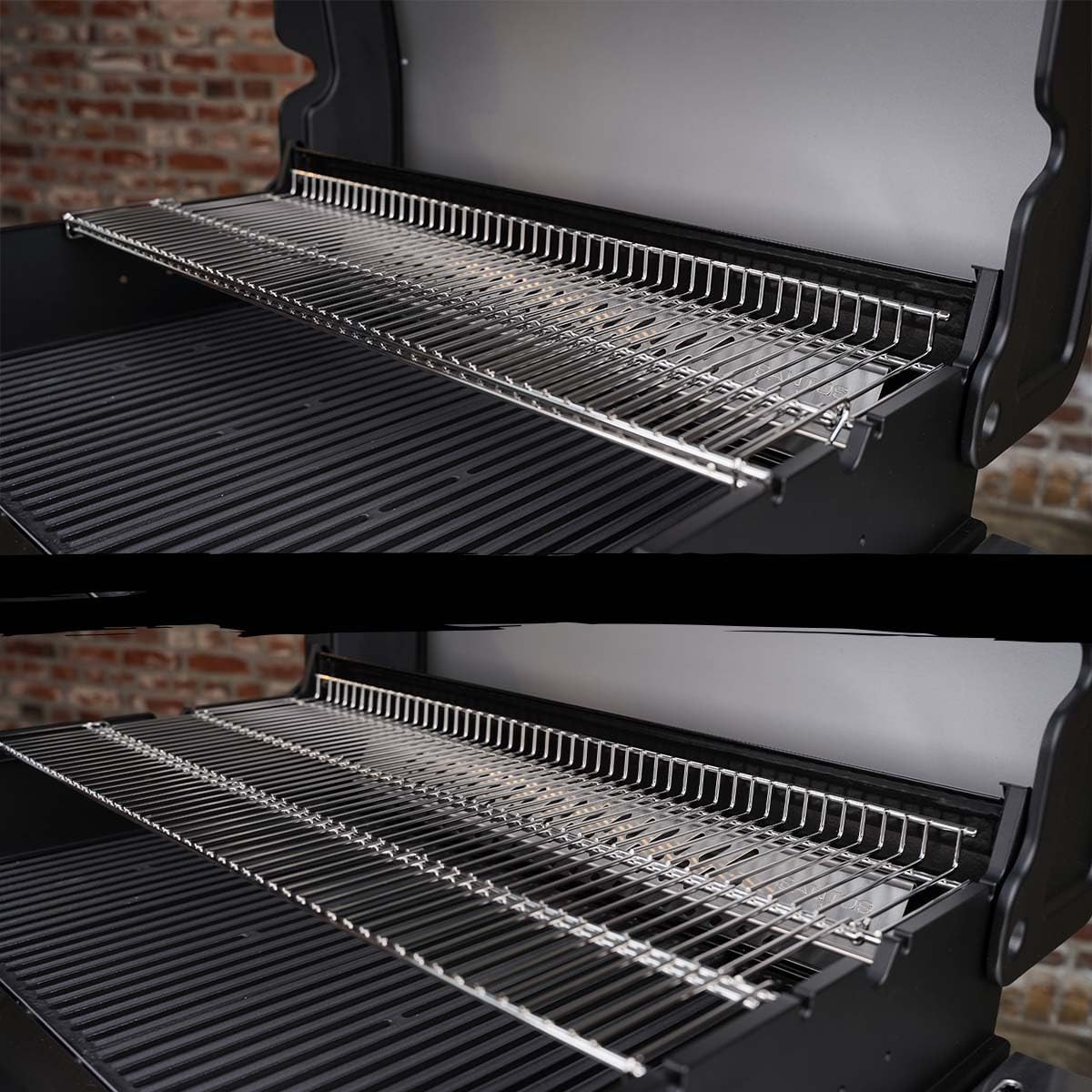 SANTOS Gasgrill S-418 Pro Edelstahl - Premium Gasgrill 4 Brenner - 800°C Infrarot Seitenbrenner & Heckbrenner - Langlebiger BBQ Gas Grill mit optimaler Isolierung - Edelstahl Grillrost & Warmhalterost 3 SANTOS Gasgrill S-418 Pro Edelstahl - Premium Gasgrill 4 Brenner - 800°C Infrarot Seitenbrenner & Heckbrenner - Langlebiger BBQ Gas Grill mit optimaler Isolierung - Edelstahl Grillrost & Warmhalterost – Bild 3
