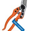 Original LÖWE 11 Profi Gartenschere Bypass Schere 11.104 mit antihaftbeschichteten Stahlklingen - leichte und scharfe Baumschere zweischneidig ideal für präzisen Schnitt an Blumen Zweige Obstbaum 2 714gIDH7 yL. AC SL1500
