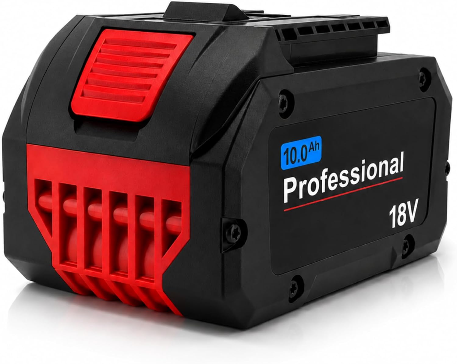 18V 10,0Ah Akku kompatibel mit Bosch Professional 18V System – Li-Ion Hochleistungsakku mit LED-Ladezustandsanzeige – Ersatzakku für 18V Elektrowerkzeuge – Überlade-, Tiefentladungs-, Kurzschluss 2 18V 10,0Ah Akku kompatibel mit Bosch Professional 18V System – Li-Ion Hochleistungsakku mit LED-Ladezustandsanzeige – Ersatzakku für 18V Elektrowerkzeuge – Überlade-, Tiefentladungs-, Kurzschluss – Bild 2
