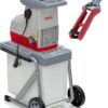 IKRA Elektro Gartenhäcksler Walzenhäcksler ILH 3000A, inkl. Gartenschere | Hochleistungsmotor, leise robust wartungsarm, starke 3000 Watt, selbstständiger Asteinzug, Rückwärtslauf, Aststärke bis 44mm 2 71CYbeqgqiL. AC SL1500
