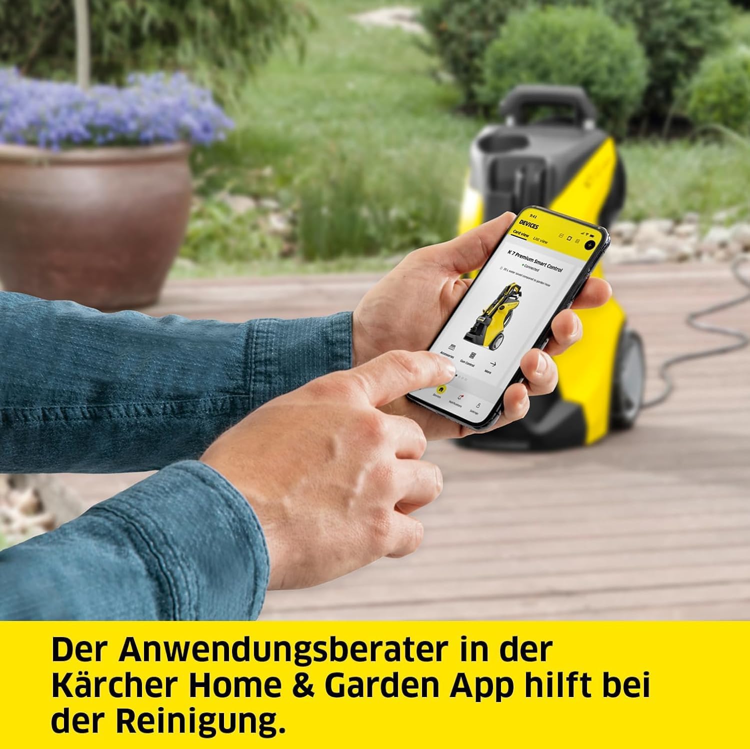 Kärcher Hochdruckreiniger K 4 Power Control: Clevere App-Unterstützung - die passende Lösung für stärkere Verschmutzungen 4 Kärcher Hochdruckreiniger K 4 Power Control: Clevere App-Unterstützung - die passende Lösung für stärkere Verschmutzungen – Bild 4