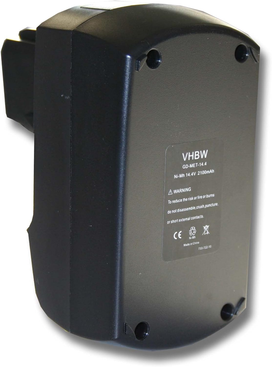 vhbw Akku kompatibel mit Metabo ULA9.6-18 | SBZ 14.4 Impuls, BSZ 14.4 Impuls, BSZ 14.4 Werkzeug (2100 mAh, NiMH, 14,4 V) 1 vhbw Akku kompatibel mit Metabo ULA9.6-18 | SBZ 14.4 Impuls, BSZ 14.4 Impuls, BSZ 14.4 Werkzeug (2100 mAh, NiMH, 14,4 V)