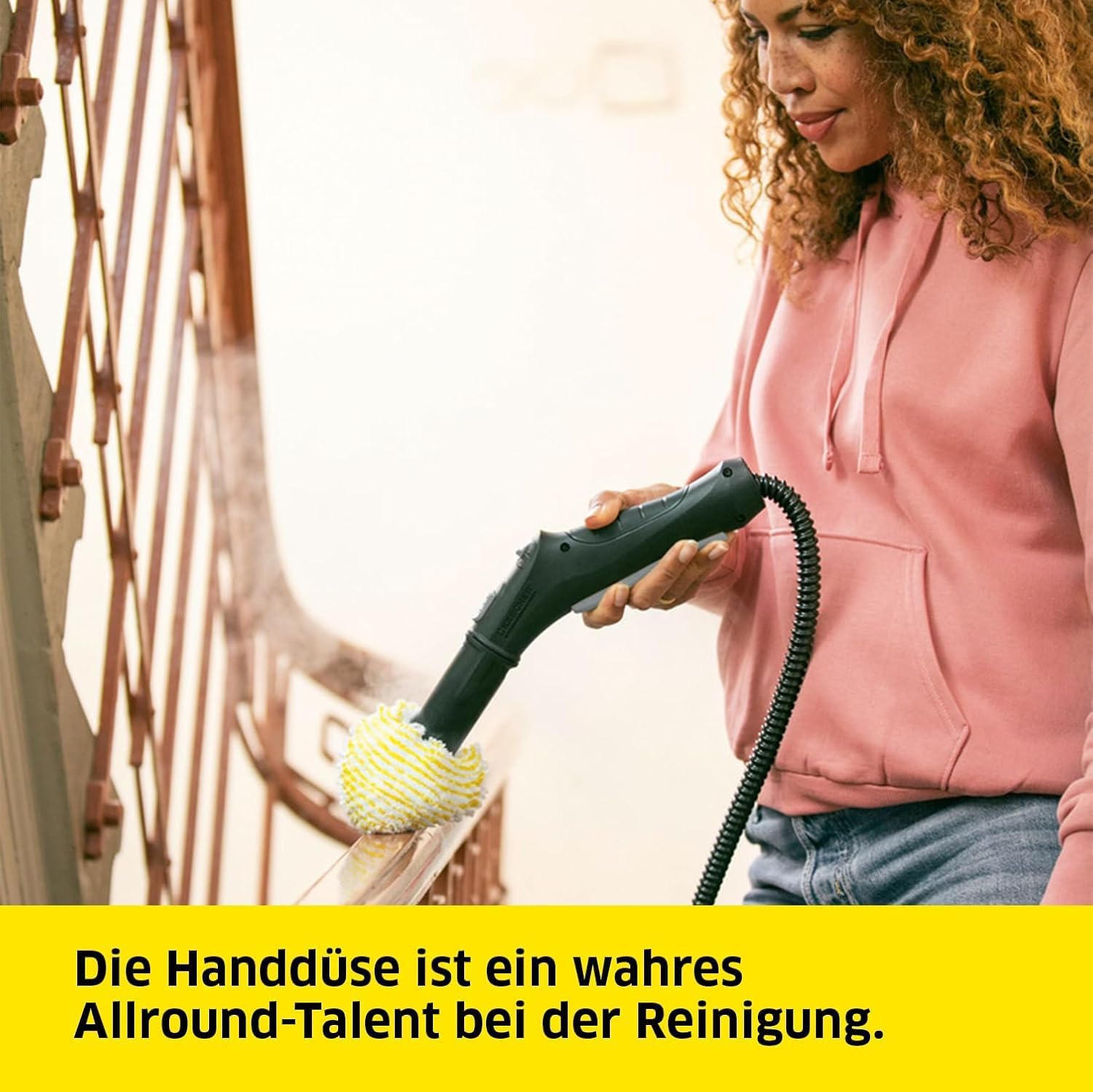 Kärcher Dampfreiniger SC 2 Deluxe, Flächenleistung: ca. 75m², Tank: 1 l, Dampfdruck: max. 3,2 bar, Aufheizzeit: 6,5 min., Heizleistung: 1.500 W, mit Bodenreinigungsset EasyFix und 3 Düsen,Single 4 Kärcher Dampfreiniger SC 2 Deluxe, Flächenleistung: ca. 75m², Tank: 1 l, Dampfdruck: max. 3,2 bar, Aufheizzeit: 6,5 min., Heizleistung: 1.500 W, mit Bodenreinigungsset EasyFix und 3 Düsen,Single – Bild 4