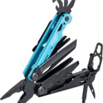HAZET Multitool 13-in-1 2159-1, Zweckmäßiger Helfer für alle Fälle | 310 g, Fahrrad , Camping , Outdoor , Angeln, Universell einsetzbares Werkzeug mit 13 praktischen Funktionen, Spitzzange