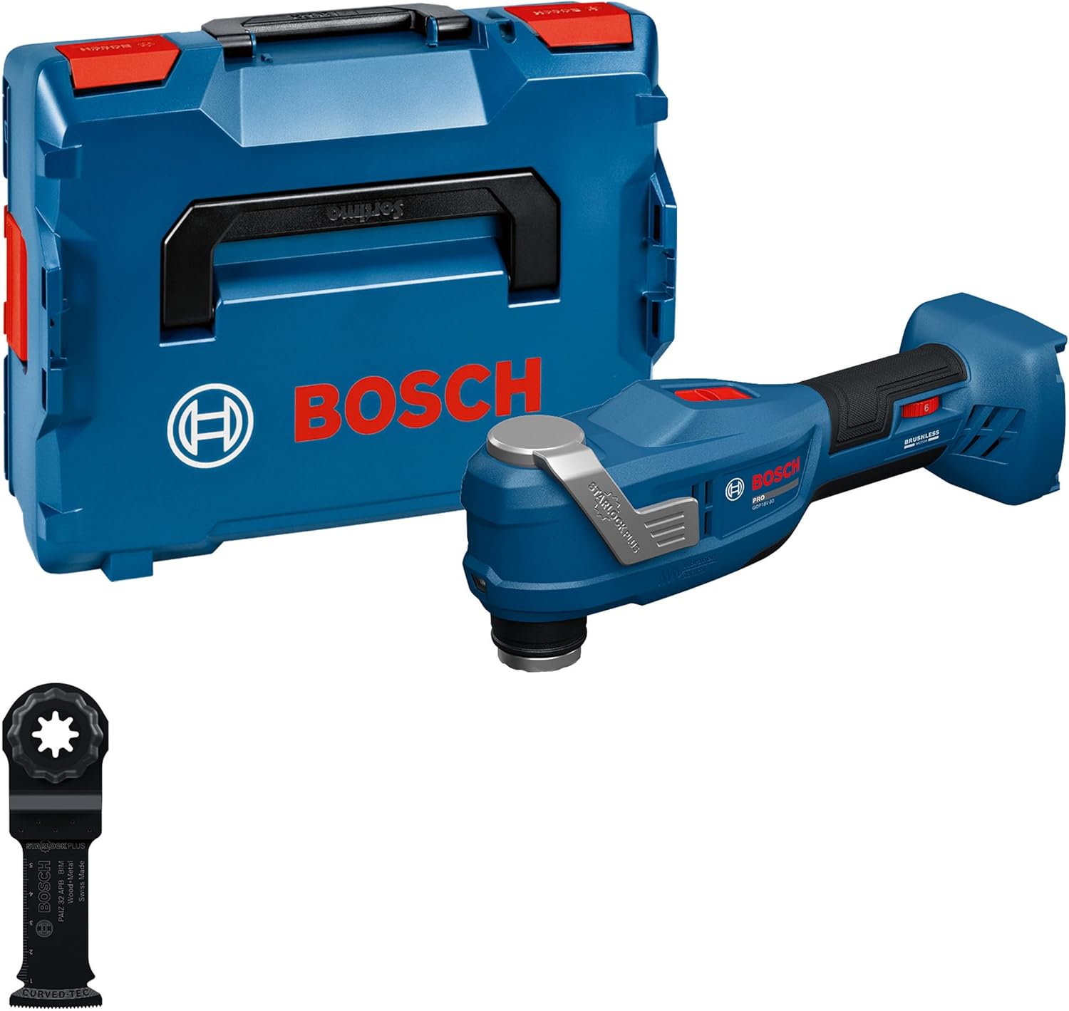 Bosch PRO 18V System Akku-Oszillationswerkzeug GOP18V-30 (inkl. Tauchsägeblatt PAIZ 32 APB, L-BOXX) 1 Bosch PRO 18V System Akku-Oszillationswerkzeug GOP18V-30 (inkl. Tauchsägeblatt PAIZ 32 APB, L-BOXX)