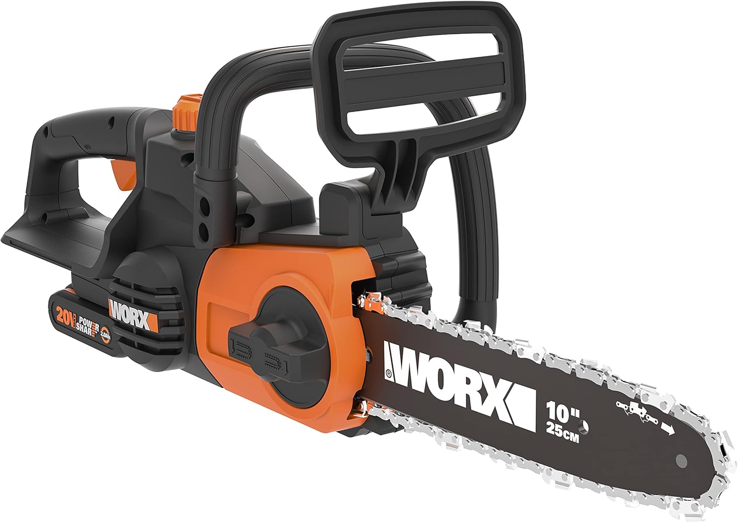 WORX WG322E.1 Akku Kettensäge 20V, inkl. 2Ah Akku & Schnellladegerät 1 WORX WG322E.1 Akku Kettensäge 20V, inkl. 2Ah Akku & Schnellladegerät