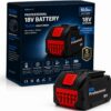 18V 10,0Ah Akku kompatibel mit Bosch Professional 18V System – Li-Ion Hochleistungsakku mit LED-Ladezustandsanzeige – Ersatzakku für 18V Elektrowerkzeuge – Überlade-, Tiefentladungs-, Kurzschluss 3 71nePetHFHL. AC SL1500