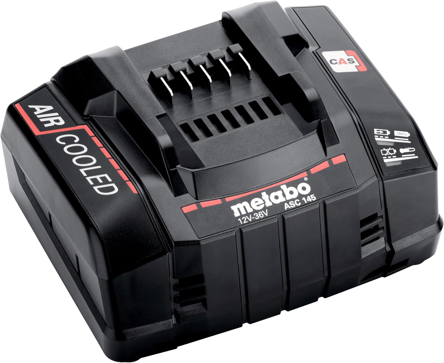 metabo Basis-Set, 18V LiHD 5.5Ah Akkupack, Ladegerät ASC 145 für Geräte | Combo System Set für Akkugeräte mit 2x 5,5Ah Akku und Schnellladegerät, passend für 12 bis 36V, Kühlbox und Maschinen 3 metabo Basis-Set, 18V LiHD 5.5Ah Akkupack, Ladegerät ASC 145 für Geräte | Combo System Set für Akkugeräte mit 2x 5,5Ah Akku und Schnellladegerät, passend für 12 bis 36V, Kühlbox und Maschinen – Bild 3