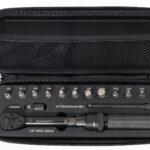 Drehmomentschlüssel Fahrrad 1/4 Zoll, 15-teiliges Set mit Innensechskant Hex und Torx Bits, 2-20 Nm Messbereich, inklusive Verlängerungsstange, Torque Wrench für Bicycle